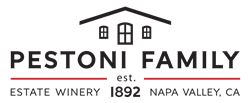 Label for Pestoni Family Estate Winery